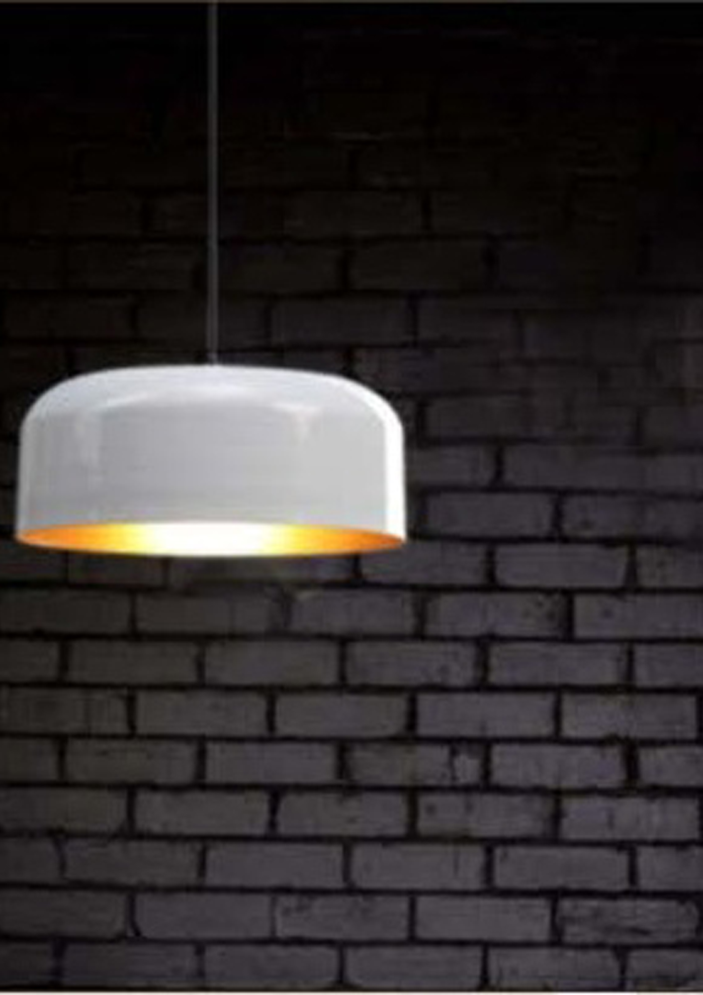 Beyond Lights - White Pendant Lamp- GL